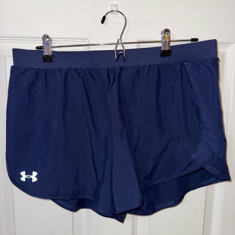 Under Armour Blue Athletic Shorts Lightweight Performance